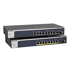 Netgear MS510TXPP pārvaldīts L2/L3/L4 Gigabit Ethernet (10/100/1000) Power over Ethernet (PoE), pelēks