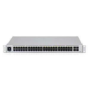 Ubiquiti Networks UniFi Сетевой коммутатор USW-48-POE Power over Ethernet (PoE) Нержавеющая сталь