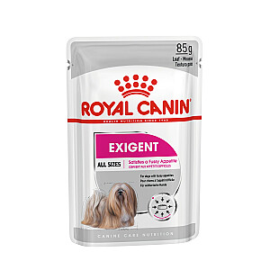 Mitrā barība Royal Canin CCN Exigent Loaf suņiem 12x85g