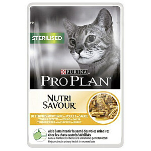 Purina Pro Plan Cat sterilizēta vista 85g