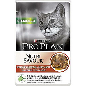Liellopu gaļa Purina Pro Plan Cat sterilizēta 85g
