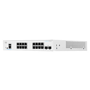 Сетевой коммутатор Cisco CBS350-16T-2G-EU Управляемый L2/L3 Gigabit Ethernet (10/100/1000), серебристый