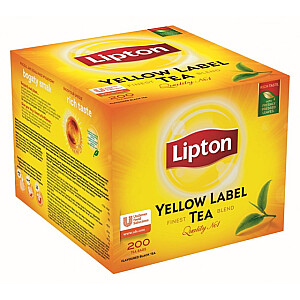 Melnā tēja Lipton Yellow etiķete 200 paciņas