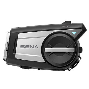 SENA 50R 50R-02 Bluetooth 5.0 motociklu domofons 2000M 1gab Melns