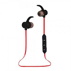 Austiņas/austiņas Esperanza EH186K In-Ear Bluetooth melns, sarkans