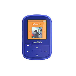 SanDisk Clip Sport Plus MP3 atskaņotājs 32 GB Blue