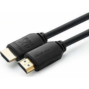 MicroConnect HDMI–HDMI kabelis 1,5 m melns (MC-HDM19191.5V2.0)