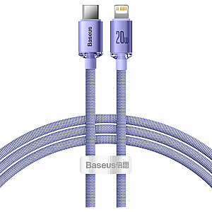 USB-кабель Baseus USB-C — Lightning, 1,2 м, фиолетовый (FD-2259-6932172602765)