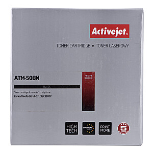 Activejet ATM-50BN toneris (Konica Minolta TNP50K aizstājējs; Supreme; 6000 lappušu; melns)