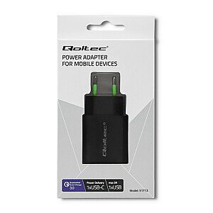QOLTEC Charger 20W 5-12V 1.67-3A