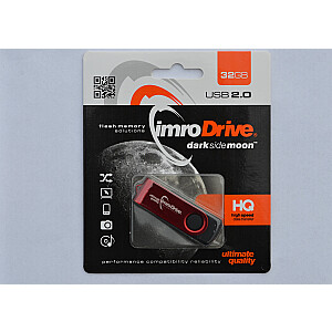 IMRO AXIS / 32G USB zibatmiņa (32GB; USB 2.0; sarkanā krāsā)