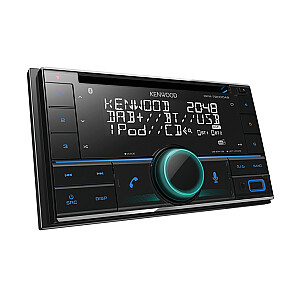 Auto mediju uztvērējs Kenwood DPX-7200DAB Black 50 W Bluetooth