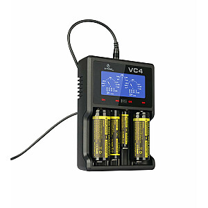 Lādētājs XTAR VC4SL Li-ion / Ni-MH / Ni-CD 18650