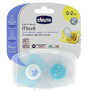 CHICCO Physio Micro māneklītis 0-2 m, zils