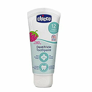 Зубная паста CHICCO 12M + (клубника)