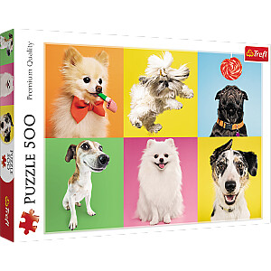 TREFL Puzzle Dogs, 500 шт.