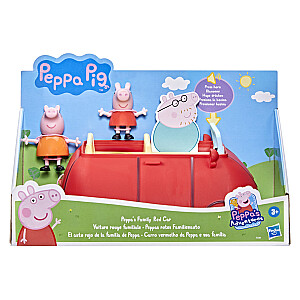 PEPPA PIG Набор игрушек "Семейная красная машинка".