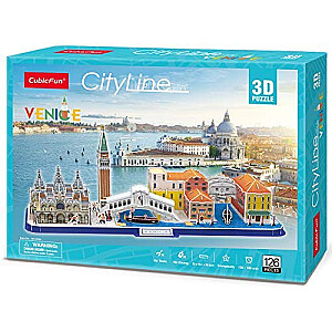 CUBICFUN 3D Puzle City line - Venēcija