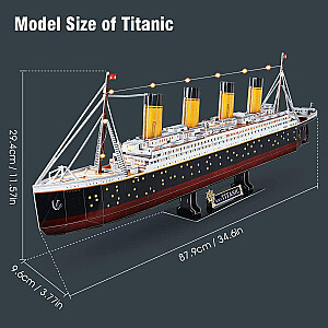 CUBICFUN 3D Puzle - Titanic