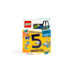 LEGO ICONIC Aktivitāšu grāmata "5 minūšu konstruktors" - Latviešu