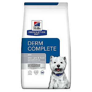 HILL'S Prescription Diet Derm Complete Mini Canine – sausā suņu barība – 1kg