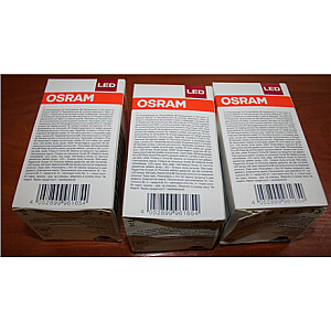 SALE OUT. Osram Parathom Classic Filament 60 non-dim  6,5W/827 E27 bulb, DAMAGED PACKAGING Osram Parathom Classic Filament E27, 7 W, Warm White