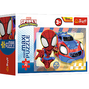 TREFL SPIDER-MAN Мини-макси пазл Спайди, 20 шт.