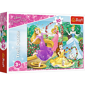 TREFL DISNEY PRINCESS Puzle Princesess, 30 gab.