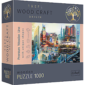 TREFL Koka puzle - Ņujorkas kolāža, 1000gb