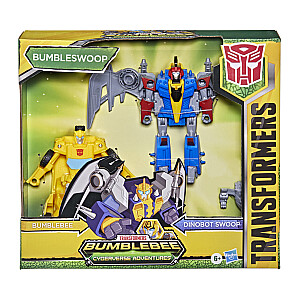 TRANSFORMERS Figūra ´´Cyberverse Roll and Combine Bumblebee´´, 13 cm