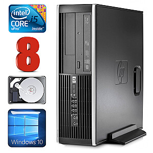 Personālais dators HP 8100 Elite SFF i5-650 8GB 250GB DVD WIN10