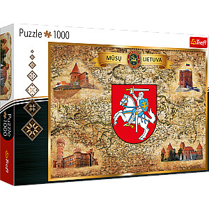 TREFL Puzzle Литва, 1000 шт.