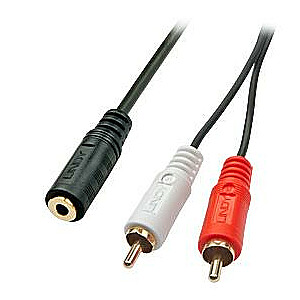 CABLE ADAPTER AUDIO/VIDEO/0.25M 35677 LINDY