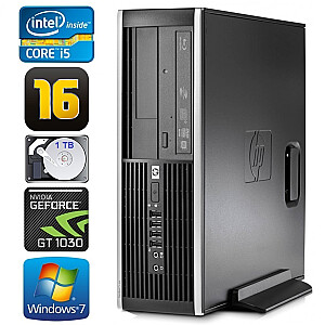 Personālais dators HP 8100 Elite SFF i5-750 16GB 1TB GT1030 2GB DVD WIN7Pro