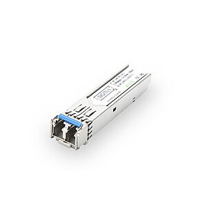Digitus Mini SFP Module DN-81001 9/125 μm SMF (Single-Mode Fiber), Singlemode LC Duplex Connector, 1250 Mbit/s, Wavelength 1310 nm, Maximum transfer distance 20000 m