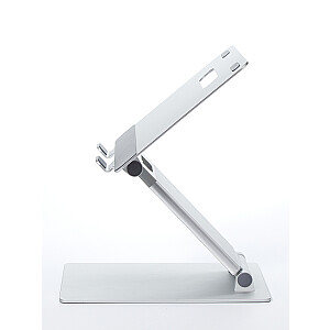POUT Eyes3 Lift - Алюминиевая телескопическая подставка для ноутбука, серебристо-серый