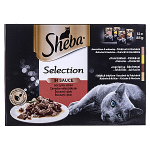 Sheba Selection в соусе Juicy Flavours 12 x 85 г