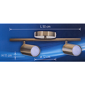 Лента Activejet AJE-SPECTRA 2P GU10 2x40 Вт