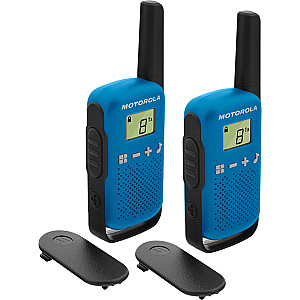 Motorola TALKABOUT T42 divvirzienu radio 16 kanālu melns, zils