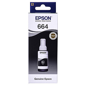 Epson T6641 Черная бутылка с чернилами 70 мл