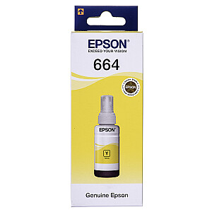 Epson T6644 Желтые чернила бутылка 70мл