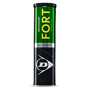 Tenisa bumbiņas Dunlop FORT ALL COURT TS 4-tin ITF