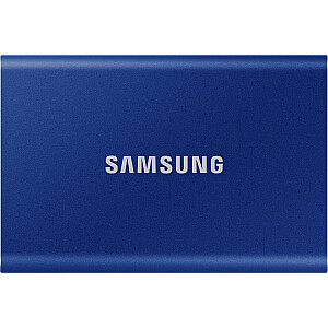 Ārējais disks Samsung SSD T7 500 GB, zils (MU-PC500H / WW)