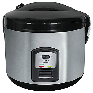 Adler AD 6406 Rice cooker Adler AD 6406 1,5 L, Black, Stainless steel, Lid included