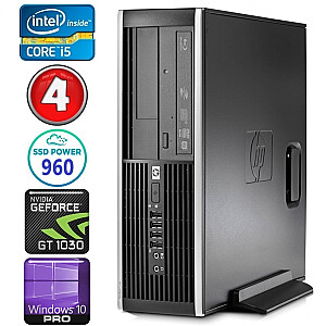 Personālais dators HP 8100 Elite SFF i5-750 4GB 960SSD GT1030 2GB DVD WIN10Pro