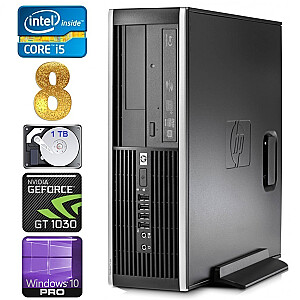Personālais dators HP 8100 Elite SFF i5-750 8GB 1TB GT1030 2GB DVD WIN10Pro