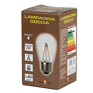Spuldze LED 2W / balta E27 18341