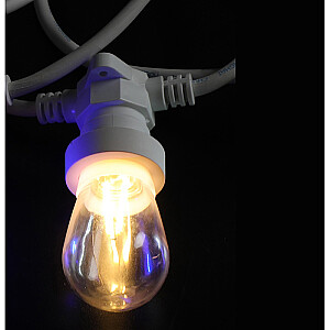 Spuldze LED 2W/silti balta E27 18342