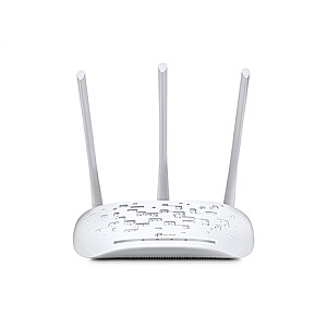 TP-LINK Access Point TL-WA901N 802.11n, 2.4, 450 Mbit/s, 10/100 Mbit/s, Ethernet LAN (RJ-45) ports 1, PoE in/out, Antenna type 3 Fixed Omni-Directional Antennas