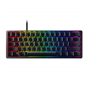 Razer Huntsman Mini  Optical Gaming Keyboard, RGB LED light, US, Black, Wired, Clicky Optical